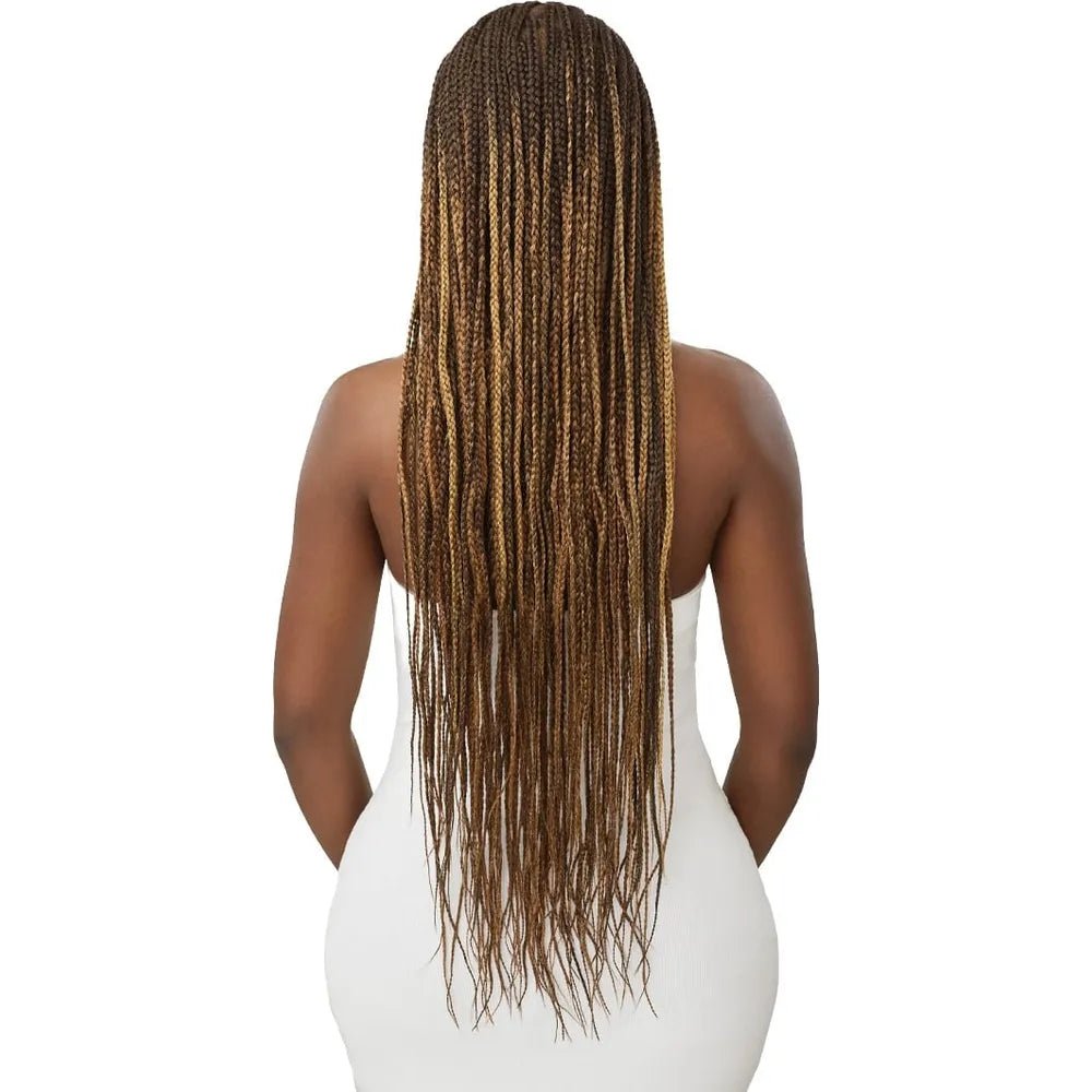 Outre Pre-Braided 100% Fully Hand-Tied Whole Lace Wig - Knotless Box Braids 36'' - Beauty Exchange Beauty Supply