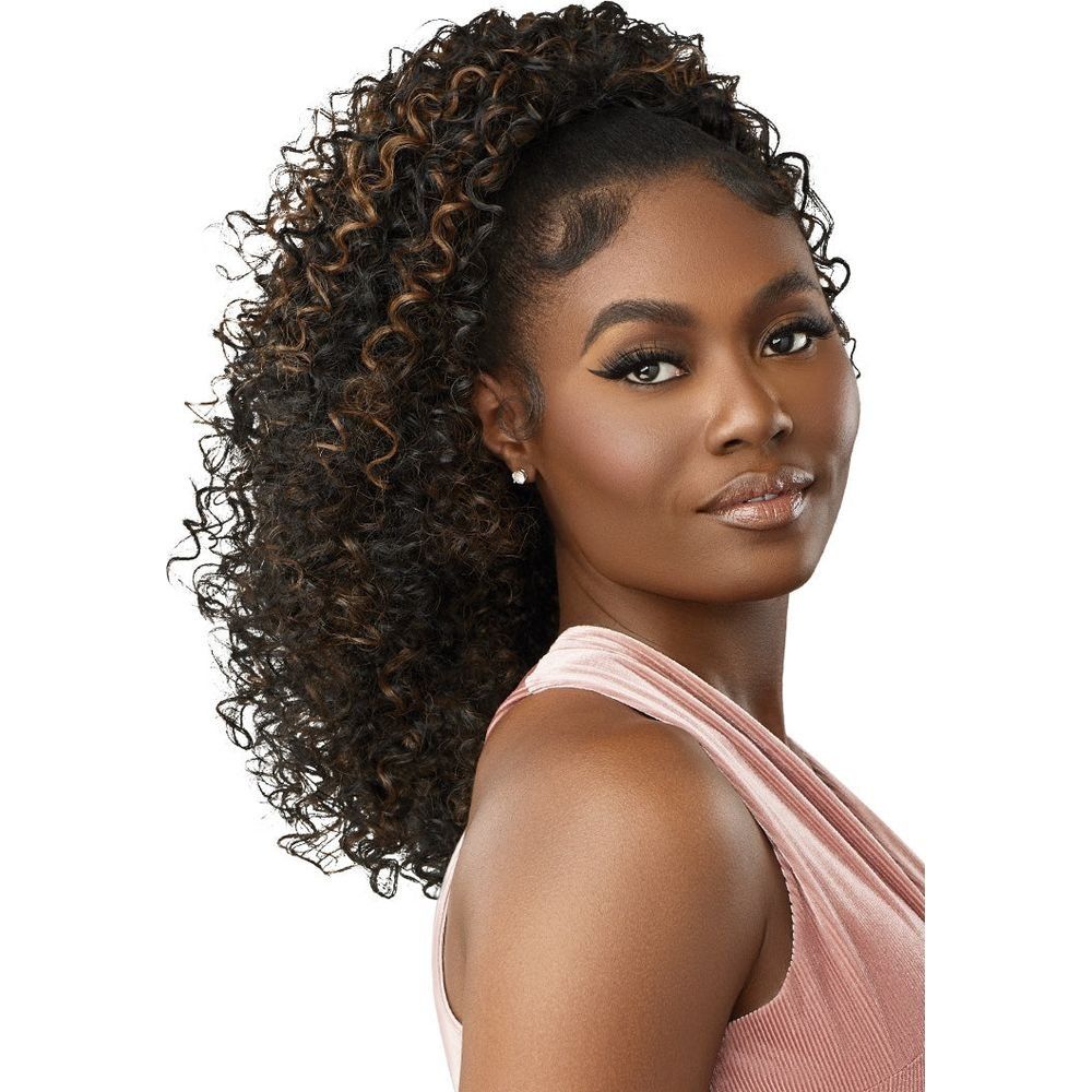 Outre Pretty Quick Premium Synthetic Drawstring Ponytail - Amberly - Beauty Exchange Beauty Supply