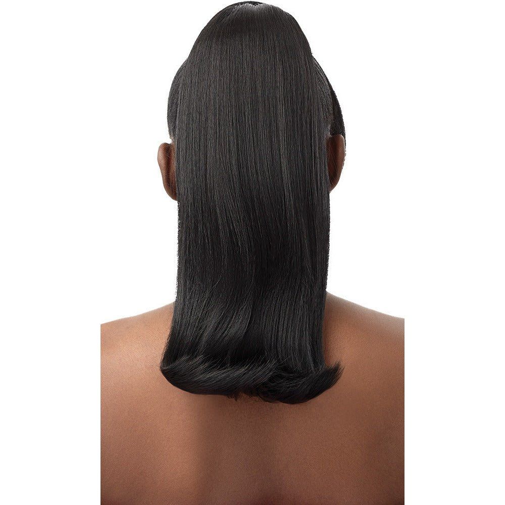 Outre Quick Pony Bang X Pony Synthetic Drawstring Ponytail - Novelia - Beauty Exchange Beauty Supply