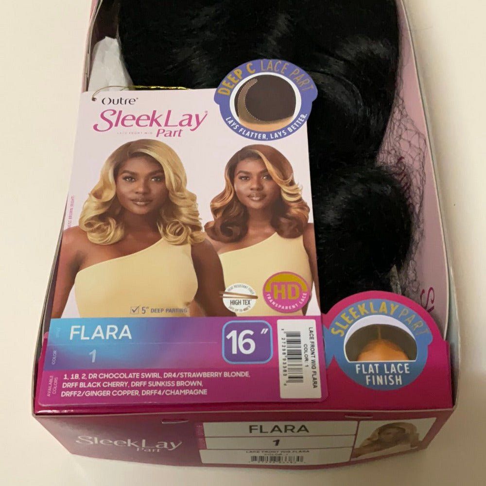 Outre Sleeklay Deep-C Synthetic Lacefront Wig - Flara - Beauty Exchange Beauty Supply