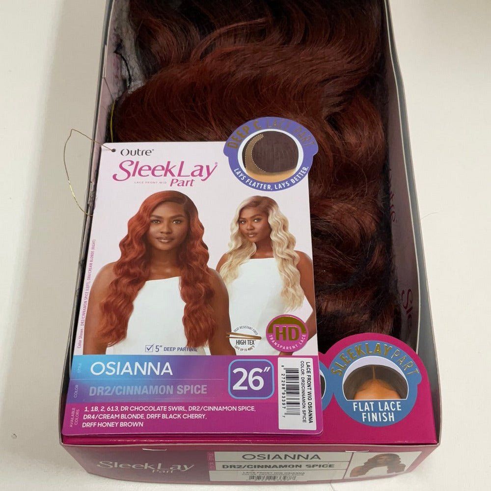 Outre Sleeklay Part Deep-C Synthetic Lacefront Wig - Osianna - Beauty Exchange Beauty Supply