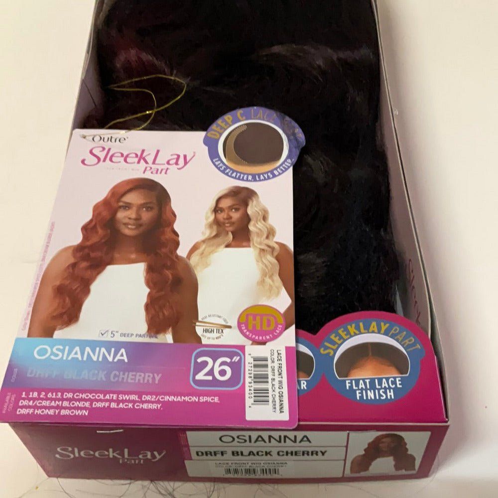 Outre Sleeklay Part Deep-C Synthetic Lacefront Wig - Osianna - Beauty Exchange Beauty Supply