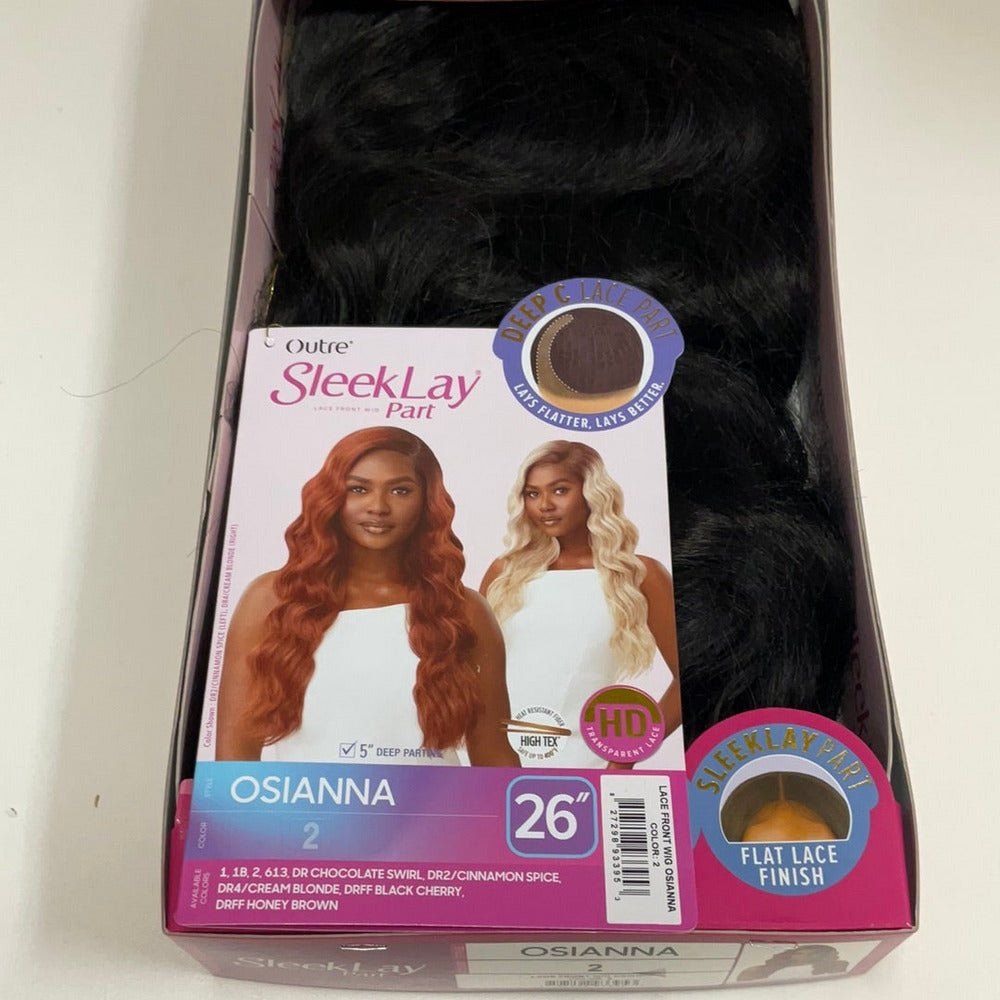 Outre Sleeklay Part Deep-C Synthetic Lacefront Wig - Osianna - Beauty Exchange Beauty Supply