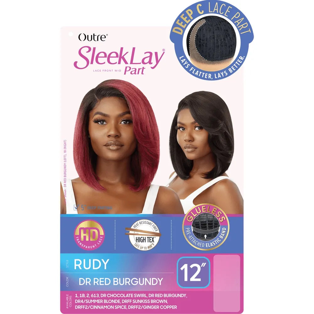 Outre Sleeklay Part Synthetic C-Part Wig - Ruby - Beauty Exchange Beauty Supply