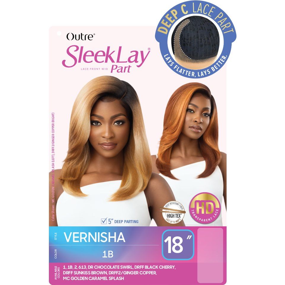 Outre SleekLay Part Synthetic Deep C Lace Wig - Vernisha - Beauty Exchange Beauty Supply