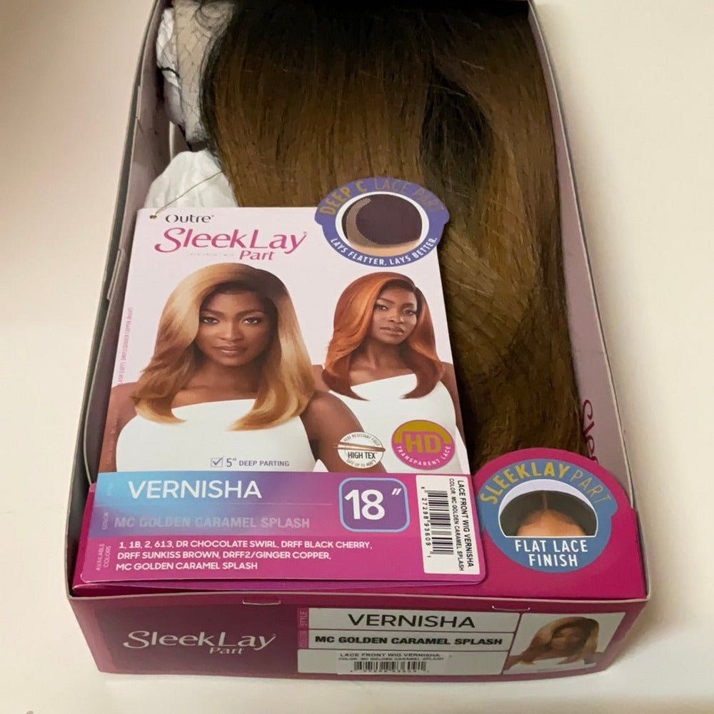 Outre SleekLay Part Synthetic Deep C Lace Wig - Vernisha - Beauty Exchange Beauty Supply