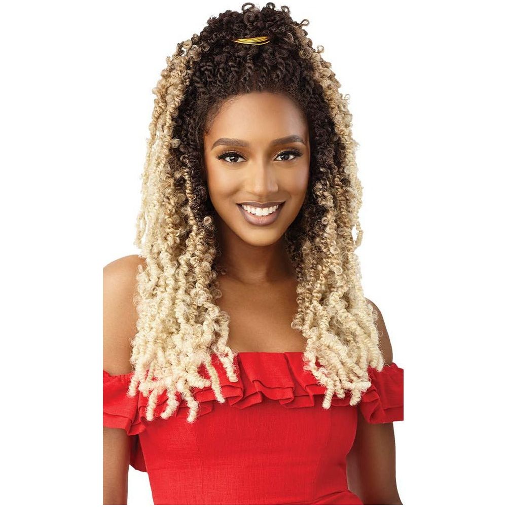 Outre X-Pression Twisted Up 4x4 Synthetic Lace Front Wig - Butterfly Bomb Twist 24" - Beauty Exchange Beauty Supply