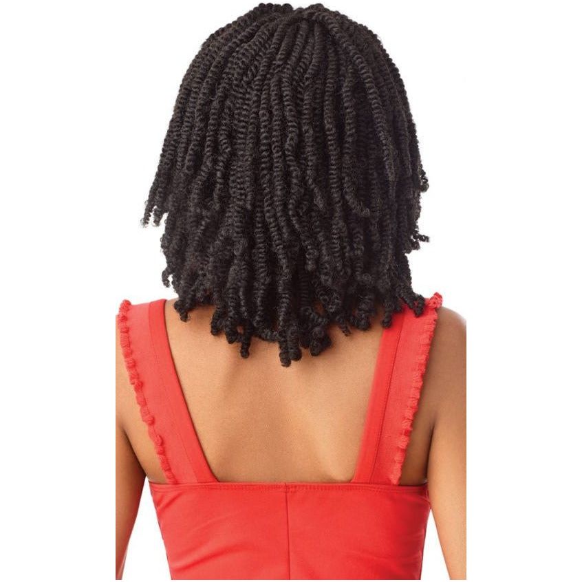 Outre X-Pression Twisted Up Synthetic Lace Front Wig - Straight Bomb Twist 14" - Beauty Exchange Beauty Supply