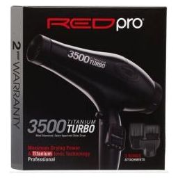 Red Pro Titanium 3500 Blow Dryer - Beauty Exchange Beauty Supply