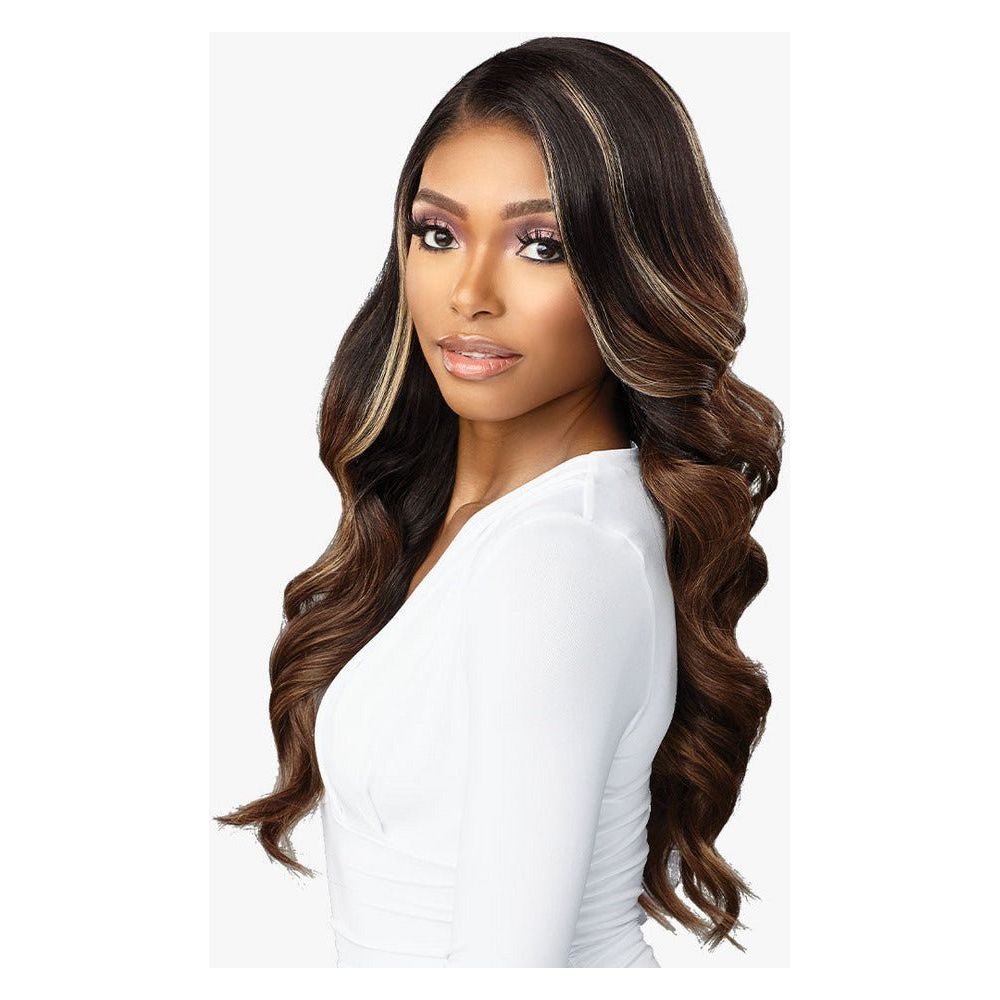 Sensationnel Butta Lace Human Hair Blend HD Lace Wig - Glam Wave 24" - Beauty Exchange Beauty Supply