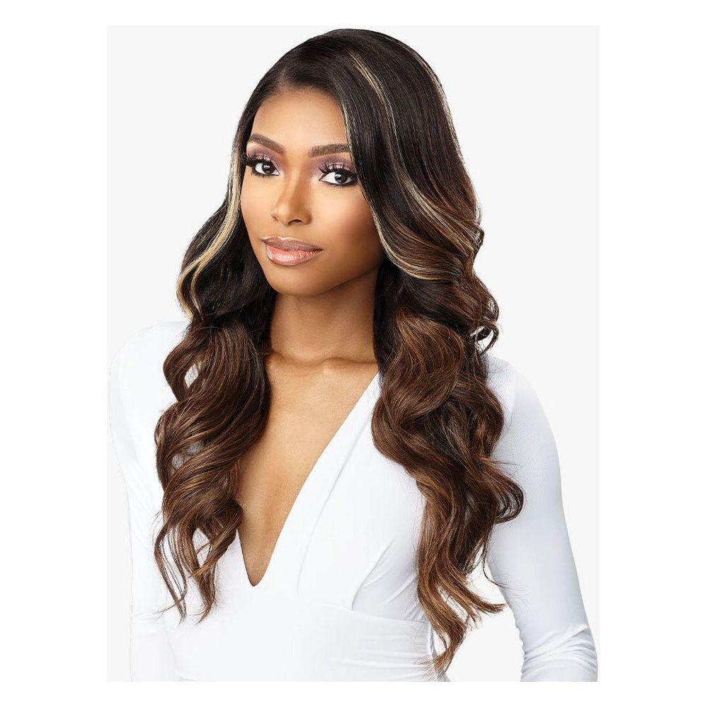 Sensationnel Butta Lace Human Hair Blend HD Lace Wig - Glam Wave 24" - Beauty Exchange Beauty Supply