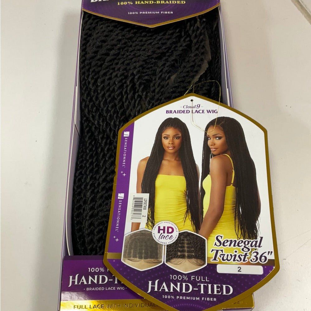 Sensationnel Cloud 9 100% Full-Hand Tied Lace Wig - Senegal Twist 36" - Beauty Exchange Beauty Supply