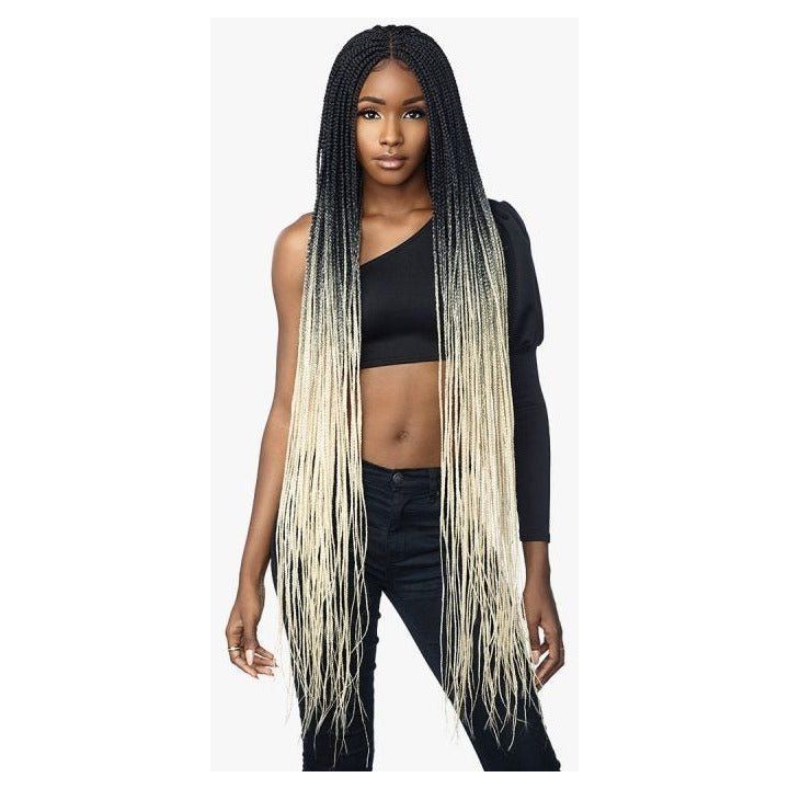 Sensationnel Cloud 9 4x4 Braided Lace Wig - 4x4 Box Braid 50" - Beauty Exchange Beauty Supply