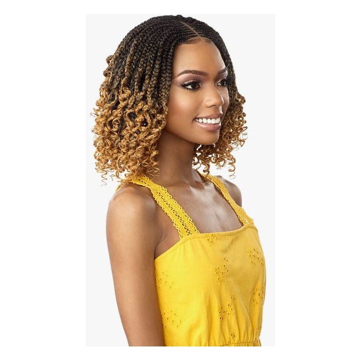 Sensationnel Cloud 9 4x4 Braided Lace Wig - Feed-In Box Braid Twist 12" - Beauty Exchange Beauty Supply