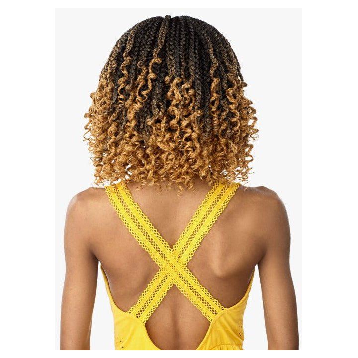 Sensationnel Cloud 9 4x4 Braided Lace Wig - Feed-In Box Braid Twist 12" - Beauty Exchange Beauty Supply