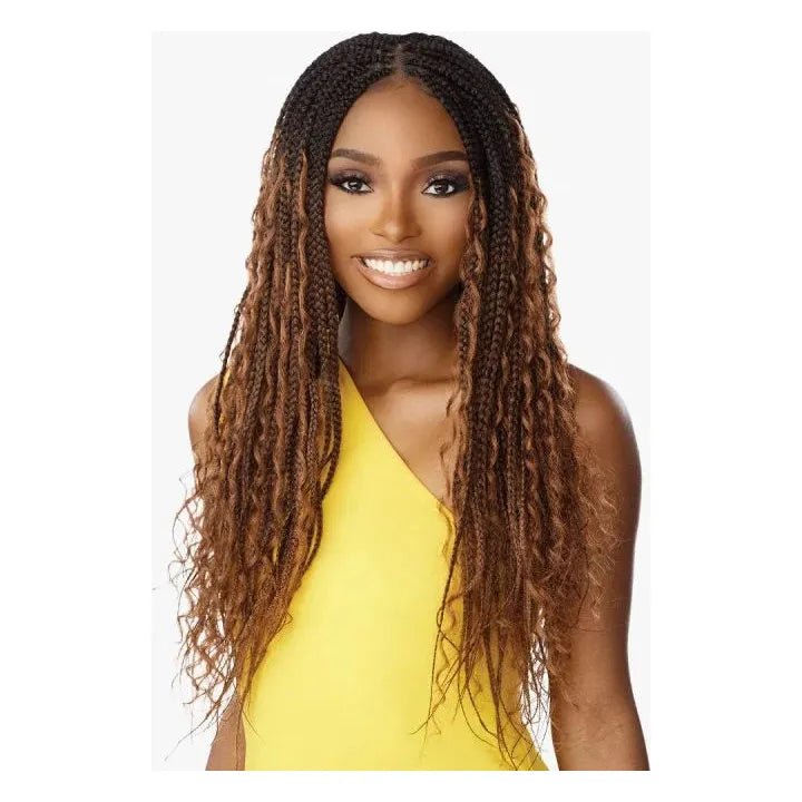 Sensationnel Cloud 9 4x4 Braided Lace Wigs- MERMAID BOX BRAID 30" - Beauty Exchange Beauty Supply