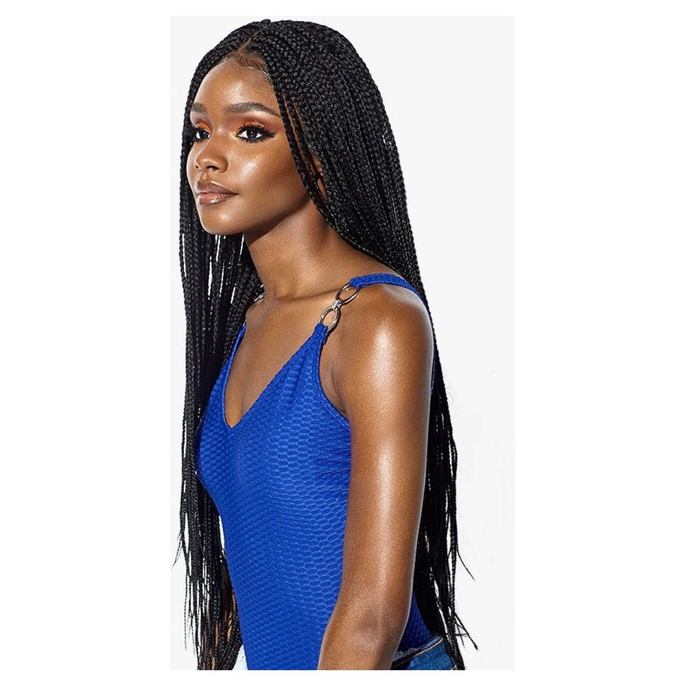 Sensationnel Cloud 9 RUWA 4x4 Synthetic Swiss Lace Wig - Box Braid 36" - Beauty Exchange Beauty Supply