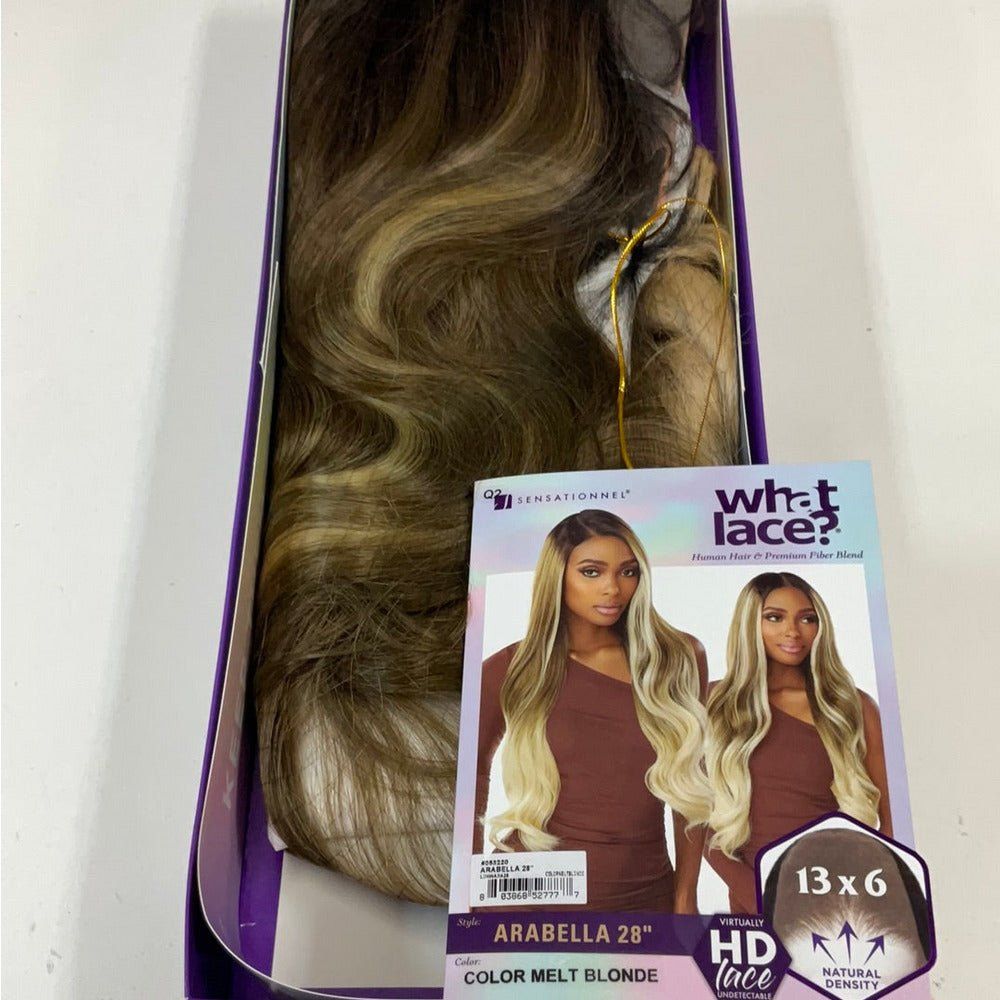 Sensationnel Cloud 9 What Lace? HD Human Hair Blend Lace Front Wig - Arabella 28" - Beauty Exchange Beauty Supply