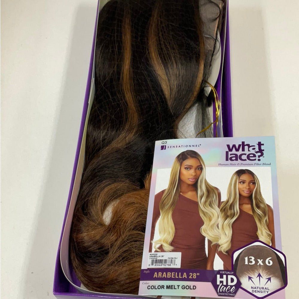 Sensationnel Cloud 9 What Lace? HD Human Hair Blend Lace Front Wig - Arabella 28" - Beauty Exchange Beauty Supply