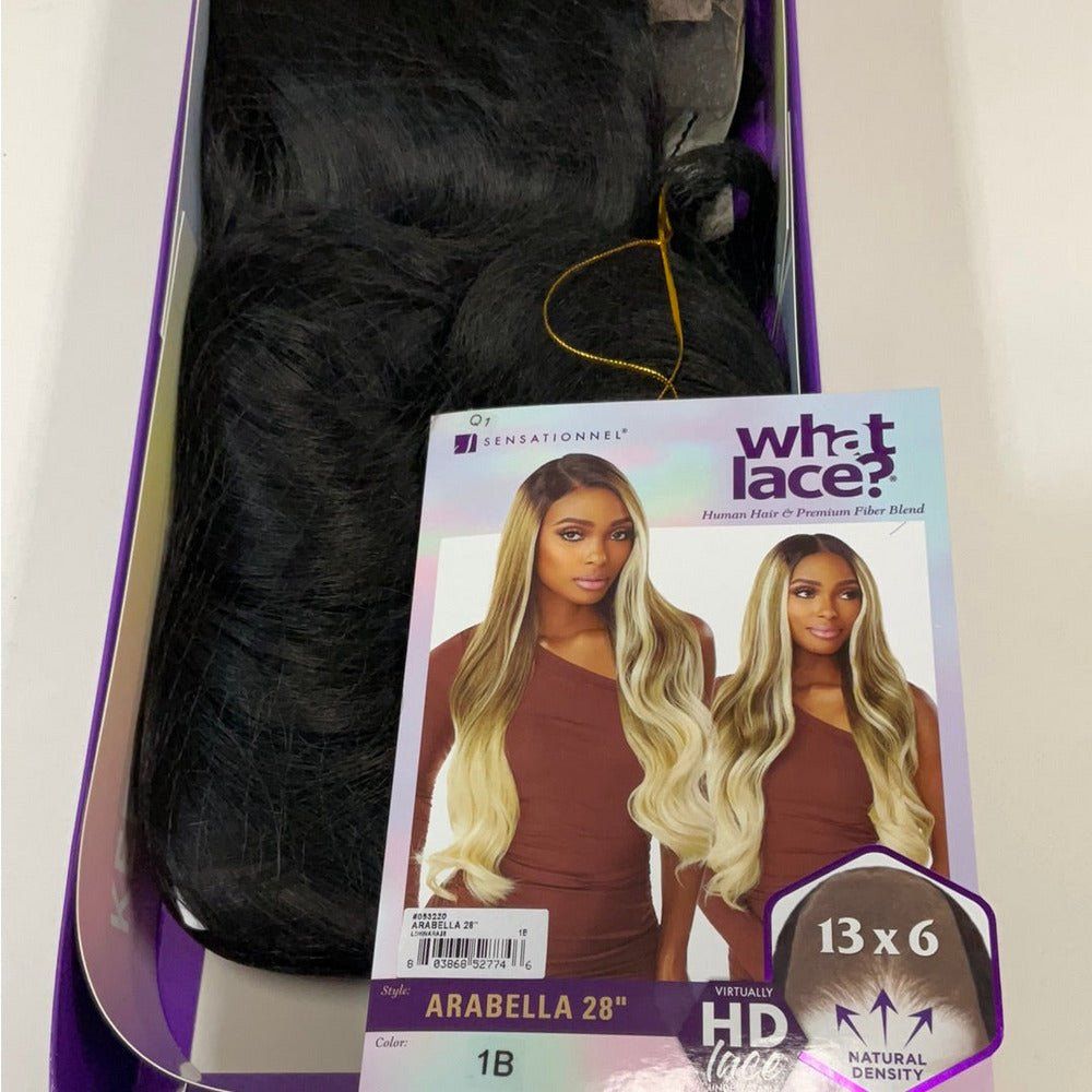 Sensationnel Cloud 9 What Lace? HD Human Hair Blend Lace Front Wig - Arabella 28" - Beauty Exchange Beauty Supply