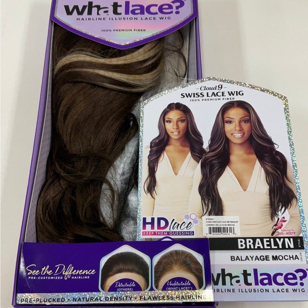 Sensationnel Cloud 9 What Lace? HD Synthetic Lace Front Wig - Braelyn - Beauty Exchange Beauty Supply