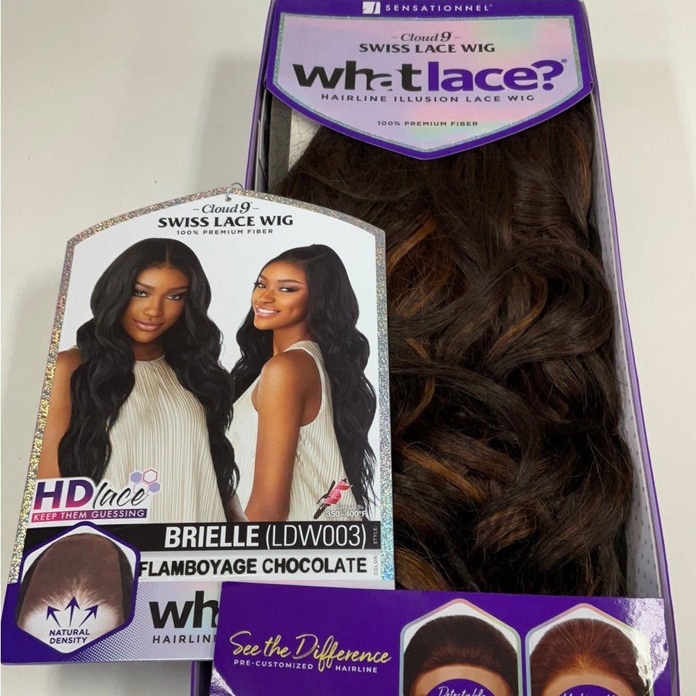 Sensationnel Cloud 9 What Lace? Synthetic 13x6 HD Lace Front Wig - Brielle - Beauty Exchange Beauty Supply