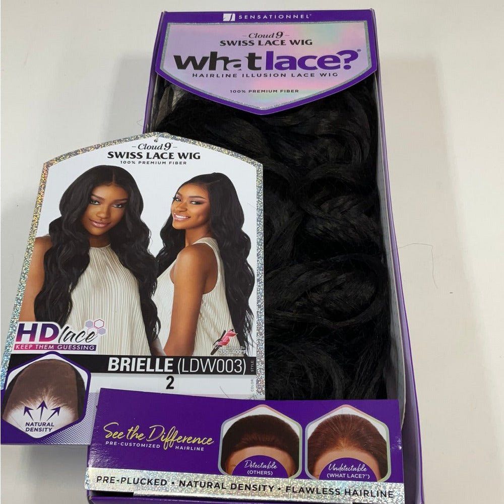 Sensationnel Cloud 9 What Lace? Synthetic 13x6 HD Lace Front Wig - Brielle - Beauty Exchange Beauty Supply