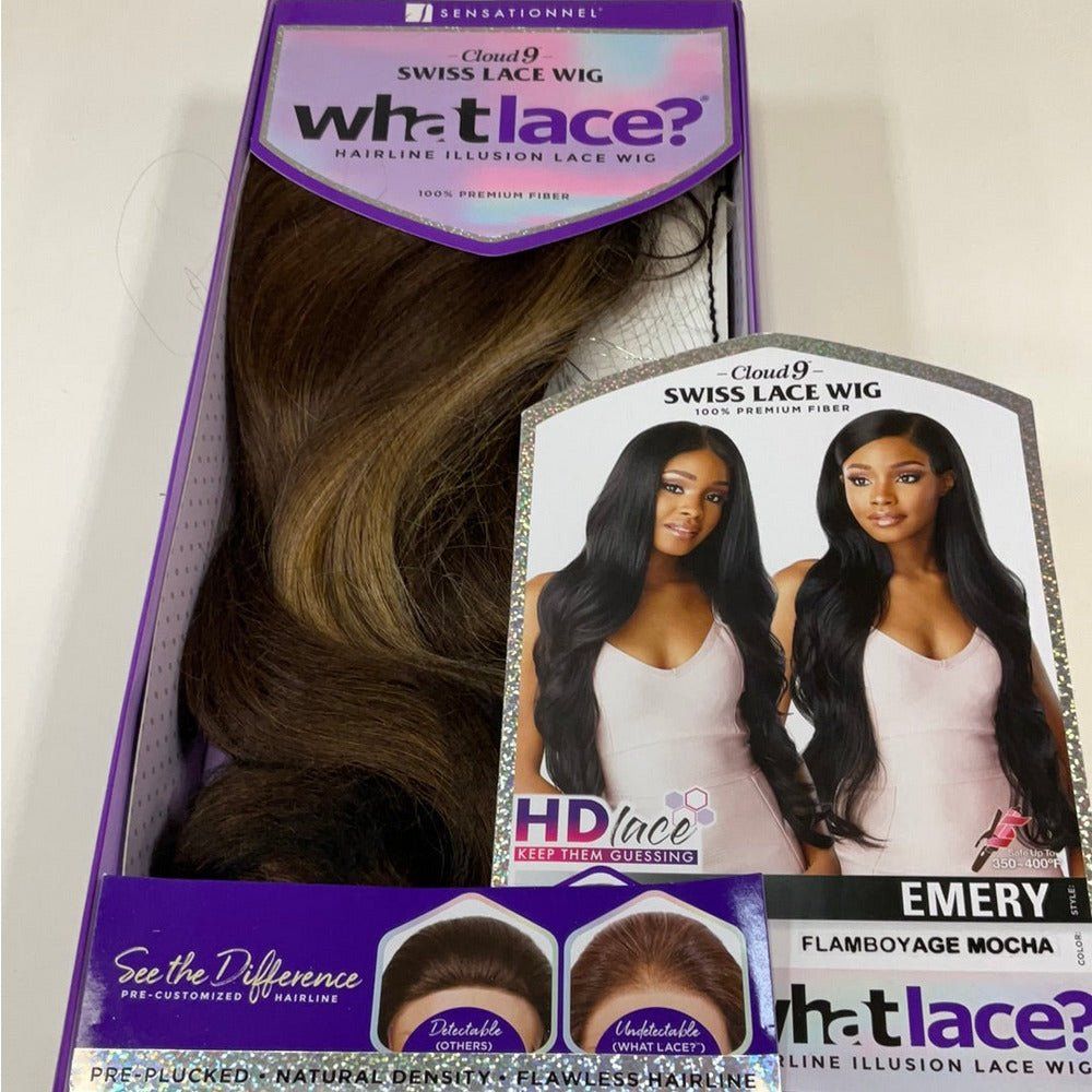 Sensationnel Cloud 9 What Lace? Synthetic 13x6 HD Lace Front Wig - Emery - Beauty Exchange Beauty Supply