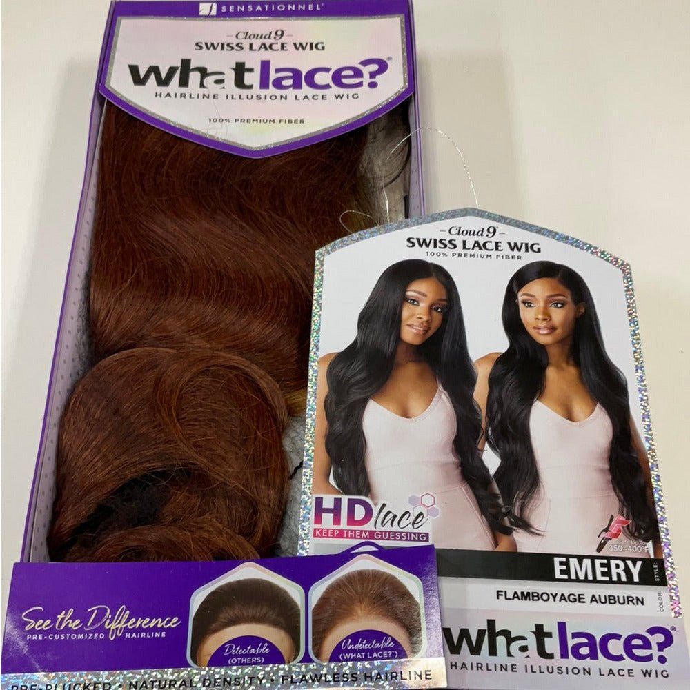 Sensationnel Cloud 9 What Lace? Synthetic 13x6 HD Lace Front Wig - Emery - Beauty Exchange Beauty Supply