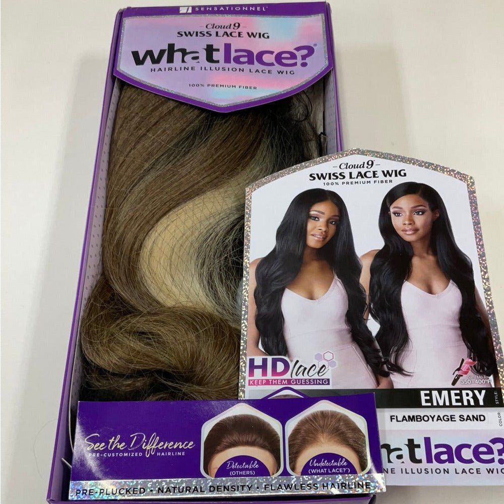 Sensationnel Cloud 9 What Lace? Synthetic 13x6 HD Lace Front Wig - Emery - Beauty Exchange Beauty Supply