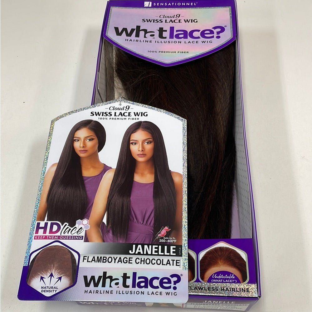 Sensationnel Cloud 9 What Lace? Synthetic 13x6 HD Lace Front Wig - Janelle - Beauty Exchange Beauty Supply