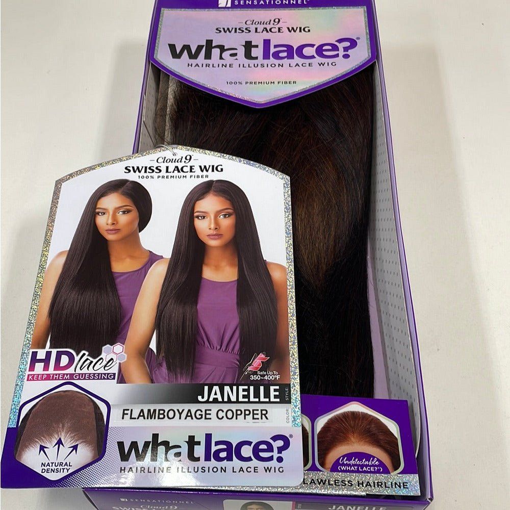 Sensationnel Cloud 9 What Lace? Synthetic 13x6 HD Lace Front Wig - Janelle - Beauty Exchange Beauty Supply