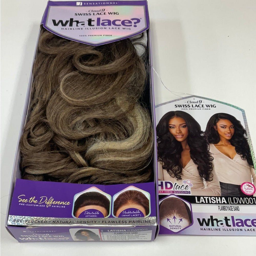 Sensationnel Cloud 9 What Lace? Synthetic 13x6 HD Lace Front Wig - Latisha - Beauty Exchange Beauty Supply