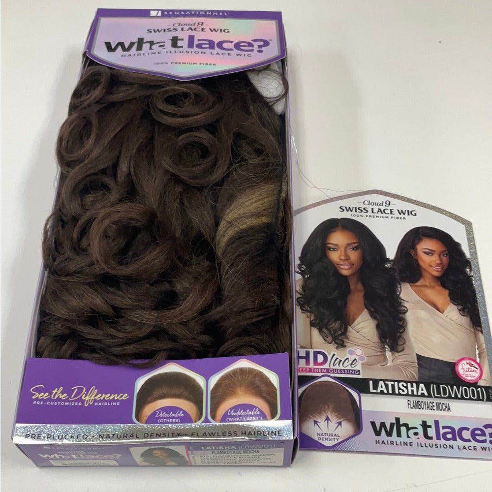 Sensationnel Cloud 9 What Lace? Synthetic 13x6 HD Lace Front Wig - Latisha - Beauty Exchange Beauty Supply