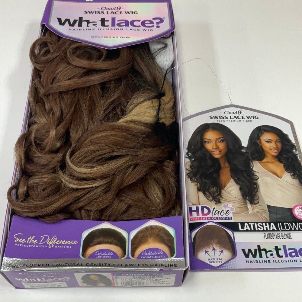 Sensationnel Cloud 9 What Lace? Synthetic 13x6 HD Lace Front Wig - Latisha - Beauty Exchange Beauty Supply