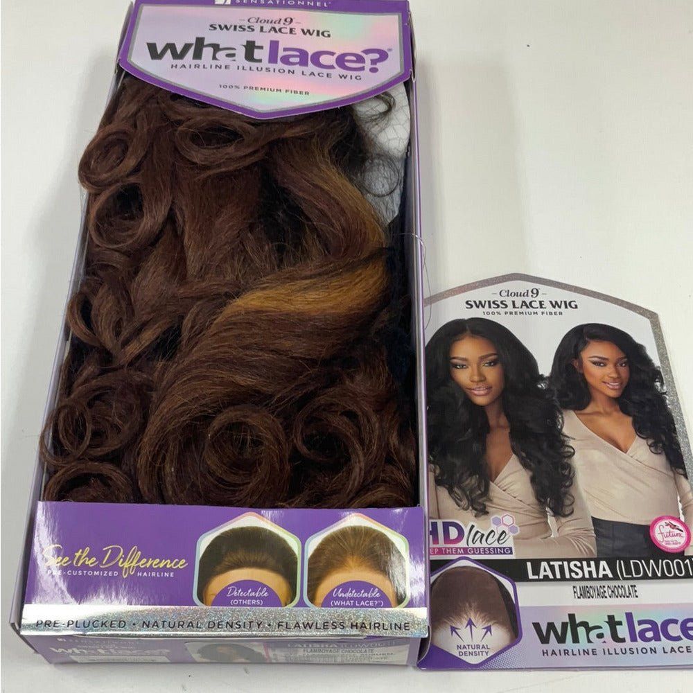 Sensationnel Cloud 9 What Lace? Synthetic 13x6 HD Lace Front Wig - Latisha - Beauty Exchange Beauty Supply