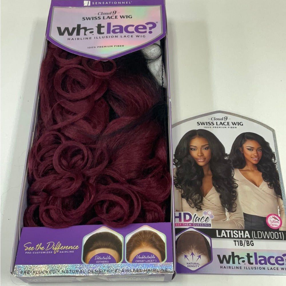 Sensationnel Cloud 9 What Lace? Synthetic 13x6 HD Lace Front Wig - Latisha - Beauty Exchange Beauty Supply