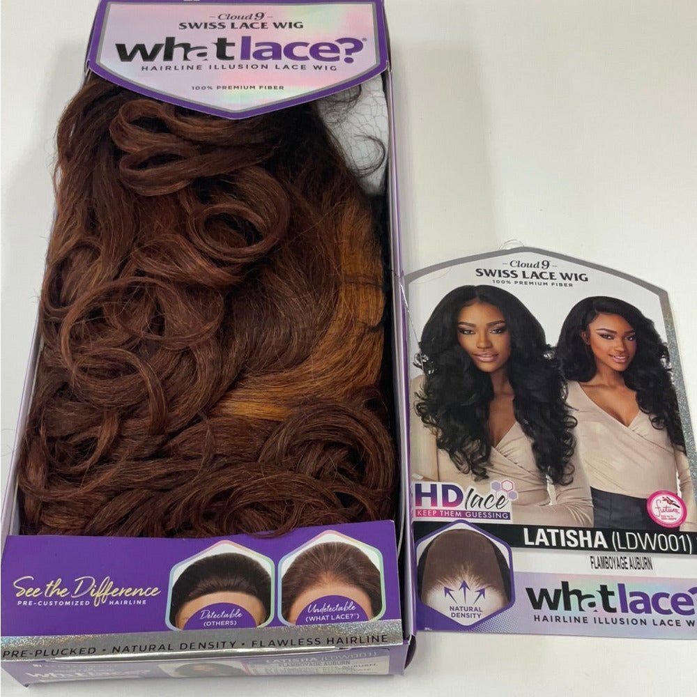 Sensationnel Cloud 9 What Lace? Synthetic 13x6 HD Lace Front Wig - Latisha - Beauty Exchange Beauty Supply