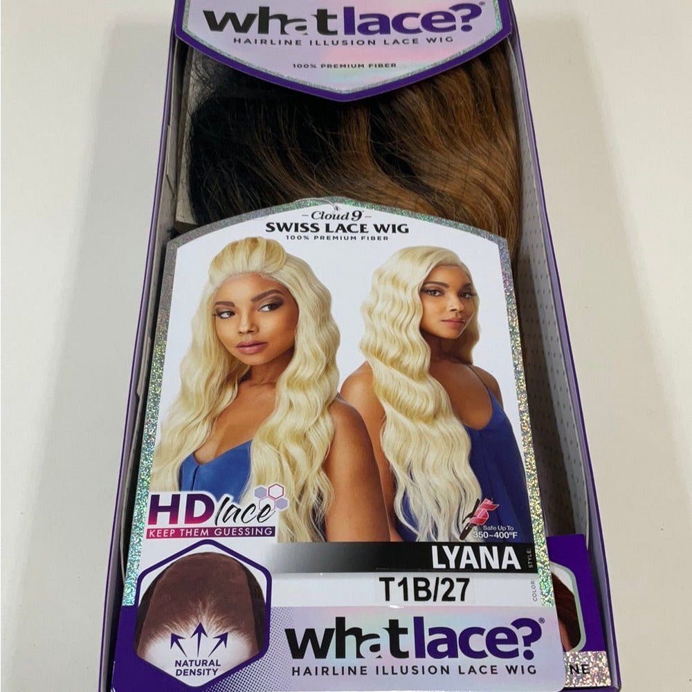 Sensationnel Cloud 9 What Lace? Synthetic 13x6 HD Lace Front Wig - Lyana - Beauty Exchange Beauty Supply