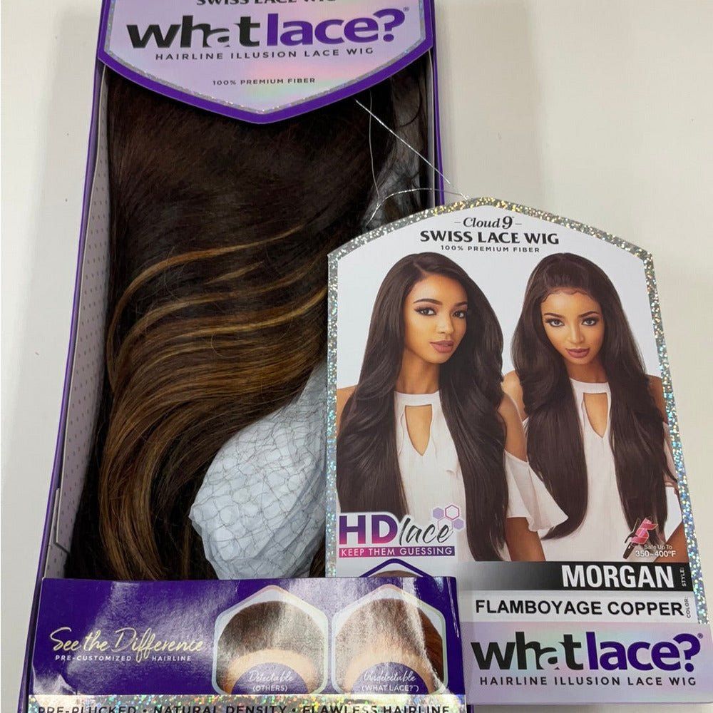 Sensationnel Cloud 9 What Lace? Synthetic 13x6 HD Lace Front Wig - Morgan - Beauty Exchange Beauty Supply