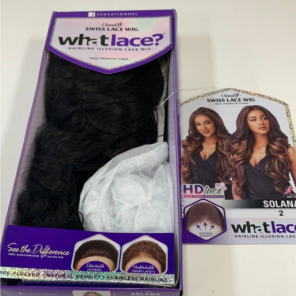 Sensationnel Cloud 9 What Lace? Synthetic 13x6 HD Lace Front Wig - Solana - Beauty Exchange Beauty Supply