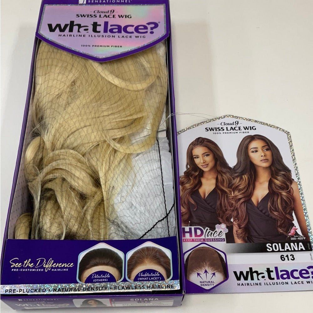 Sensationnel Cloud 9 What Lace? Synthetic 13x6 HD Lace Front Wig - Solana - Beauty Exchange Beauty Supply