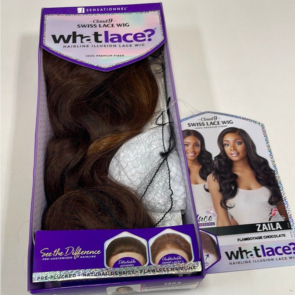 Sensationnel Cloud 9 What Lace? Synthetic 13x6 HD Lace Front Wig - Zaila - Beauty Exchange Beauty Supply