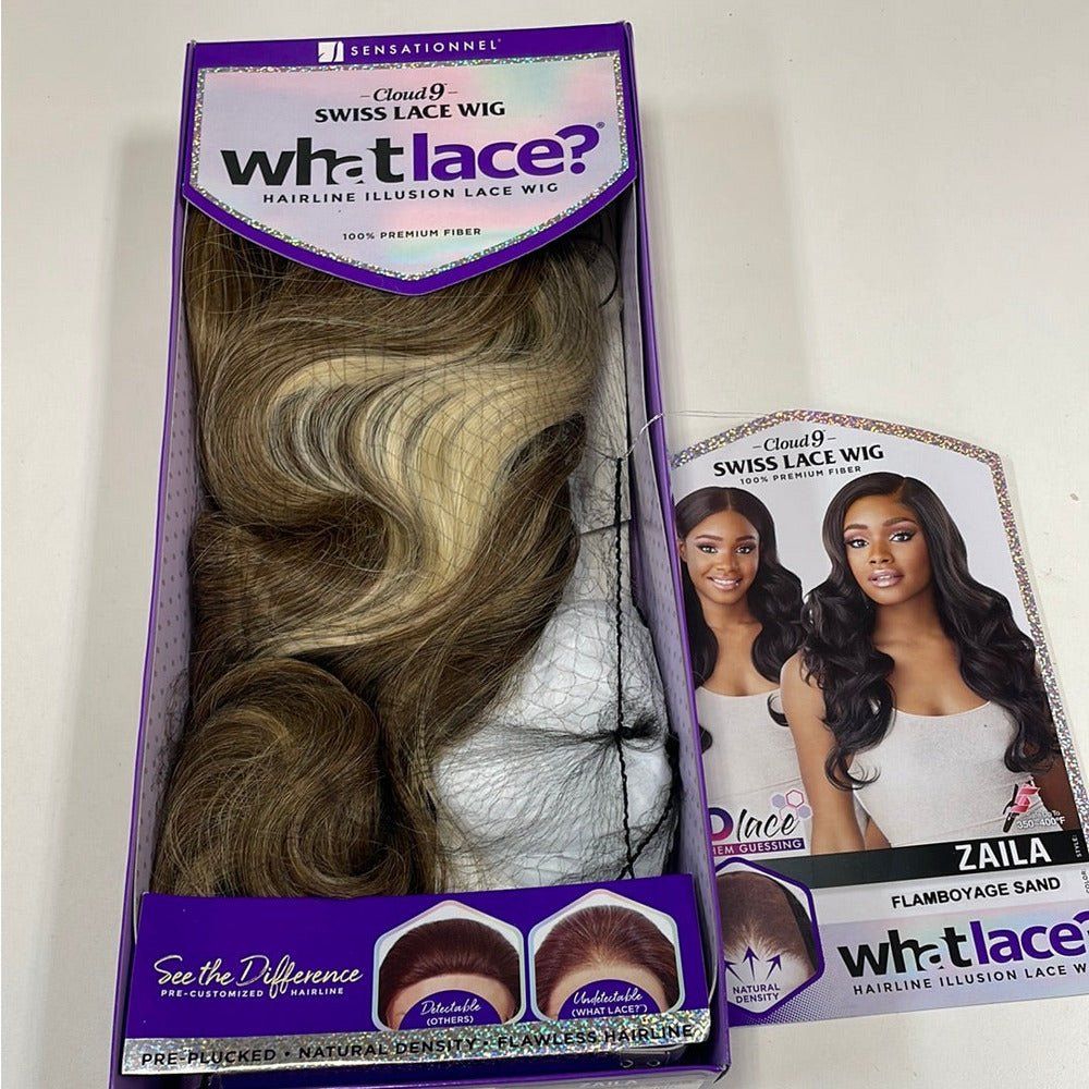 Sensationnel Cloud 9 What Lace? Synthetic 13x6 HD Lace Front Wig - Zaila - Beauty Exchange Beauty Supply