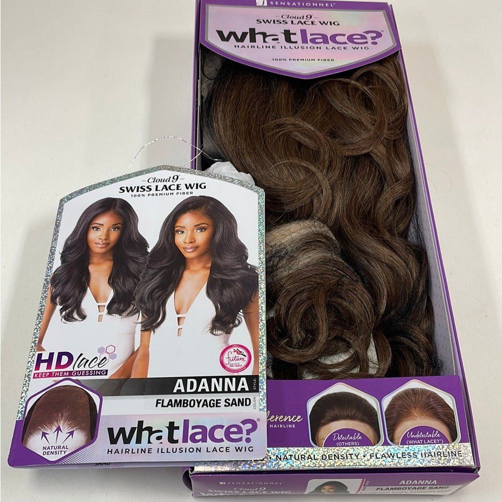 Sensationnel Cloud 9 What Lace? Synthetic 13x6 Lace Front Wig - Adanna - Beauty Exchange Beauty Supply