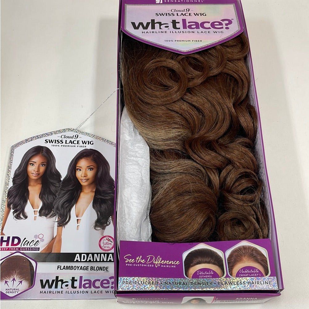 Sensationnel Cloud 9 What Lace? Synthetic 13x6 Lace Front Wig - Adanna - Beauty Exchange Beauty Supply