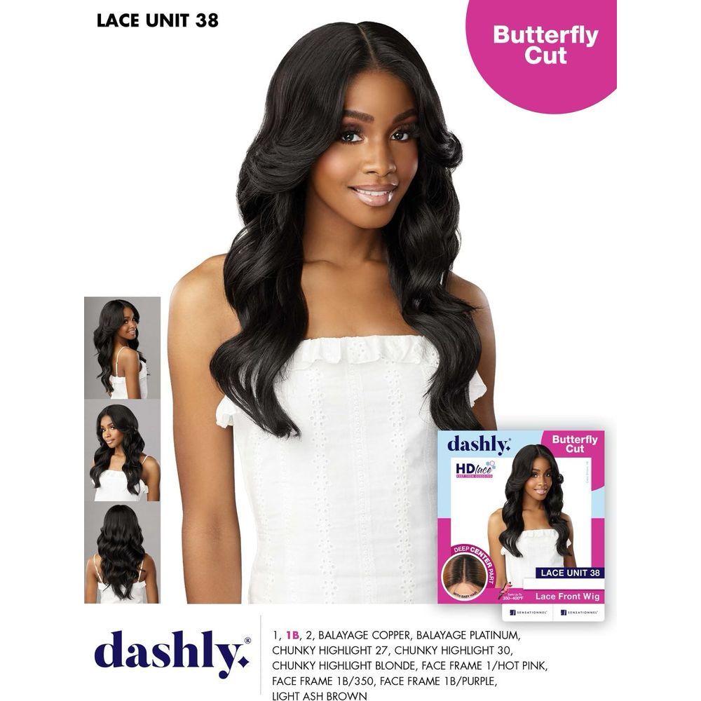 Sensationnel Dashly HD Synthetic Lace Front Wig - Unit 38 - Beauty Exchange Beauty Supply