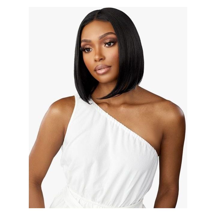 Sensationnel Dashly Lace Salt & Pepper HD Synthetic Lace Front Wig - Unit 1 - Beauty Exchange Beauty Supply