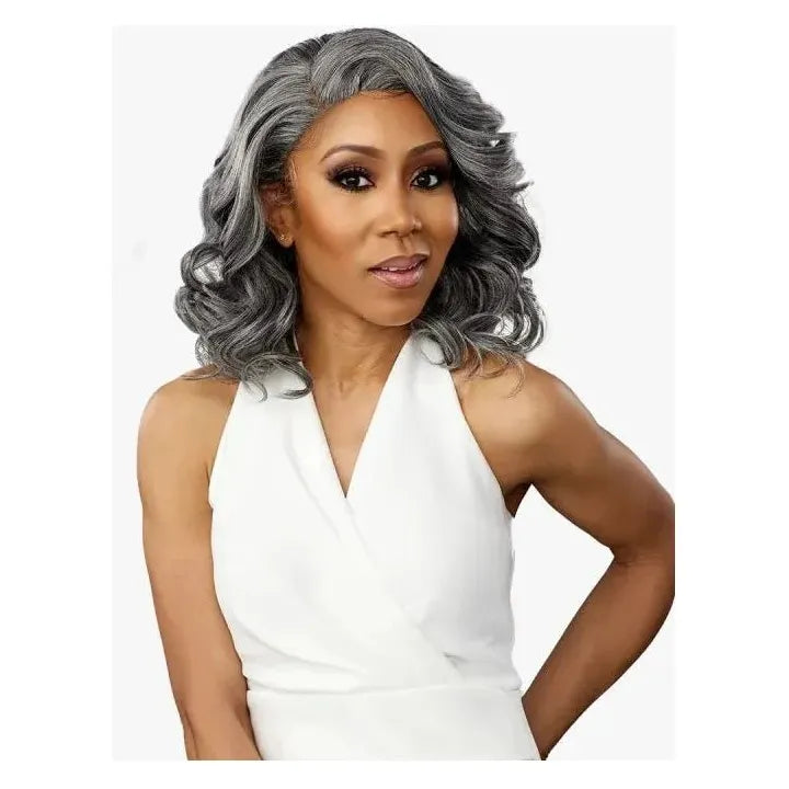 Sensationnel Dashly Salt & Pepper HD Lace Front Wig - Unit 6 - Beauty Exchange Beauty Supply