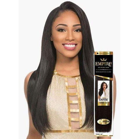 Sensationnel Empire 100% Human Hair Weave- Empire Yaki 8" - Beauty Exchange Beauty Supply